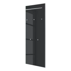 Panneau Porte-manteaux Alavere I -Mobilier Soldes garderobenpaneel alavere i anthrazit 3757468