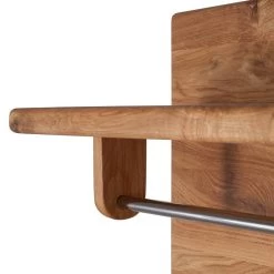 Porte-manteau Mural Anamur I -Mobilier Soldes garderobenpaneel anamur i wildeiche massiv 4764844