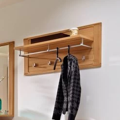 Porte-manteaux Mural Nature Star II 6 Porte-manteaux Mural Nature Star II -Mobilier Soldes garderobenpaneel naturestar ii kernbuche teilmassiv 1428579