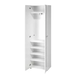 Armoire D’entrée Adana -Mobilier Soldes garderobenschrank adana hochglanz weiss 5157536