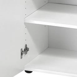 Armoire D’entrée Adana -Mobilier Soldes garderobenschrank adana hochglanz weiss 5157544