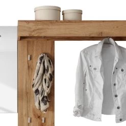 Ensemble De Vestibule Guardo 10 Ensemble De Vestibule Guardo -Mobilier Soldes garderobenset guarda 4 teilig weiss wildeiche dekor 4549172