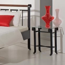 Table De Nuit Saronno -Mobilier Soldes neue modular saronno nachttisch schwarz lackiert m nm sti 0073 1