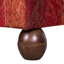 Fauteuil à Oreilles Isabelle -Mobilier Soldes ohrensessel isabelle webstoff rot 1013286