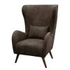 Fauteuil à Oreilles Madame Lebon II -Mobilier Soldes ohrensessel madame lebon ii microfaser espresso 4263512