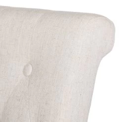 Chaises Capitonnées Jeanne (lot De 2) 27 Chaises Capitonnées Jeanne (lot De 2) -Mobilier Soldes polsterstuhl jeanne 2er set leinenstoff creme 1986270