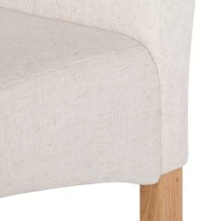 Chaises Capitonnées Jeanne (lot De 2) 29 Chaises Capitonnées Jeanne (lot De 2) -Mobilier Soldes polsterstuhl jeanne 2er set leinenstoff creme 1986278