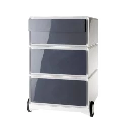 Caisson à Roulettes EasyBox II 26 Caisson à Roulettes EasyBox II -Mobilier Soldes rollcontainer easybox ii weiss anthrazit 1595598