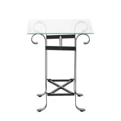 Table De Nuit Saronno -Mobilier Soldes saronno nachttisch schwarz lackiert 1195700