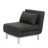 Fauteuil Convertible Carmack II -Mobilier Soldes schlafsessel carmack ii webstoff dunkelgrau 4163324