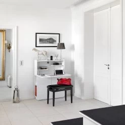 Secrétaire CU Culture MC -Mobilier Soldes schreibtisch cu culture mc hochglanz weiss weiss 4902292