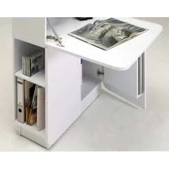 Secrétaire CU Culture MC -Mobilier Soldes schreibtisch cu culture mc hochglanz weiss weiss 4902300