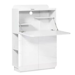 Secrétaire CU Culture MC -Mobilier Soldes schreibtisch cu culture mc hochglanz weiss weiss 4902328