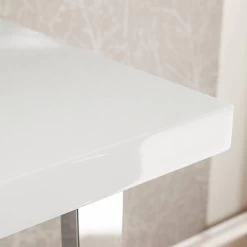 Bureau Paddington II -Mobilier Soldes schreibtisch paddington hochglanz weiss lackiert mit 1 container 3375781