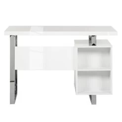 Bureau Paddington II -Mobilier Soldes schreibtisch paddington hochglanz weiss lackiert mit 1 container 3375789