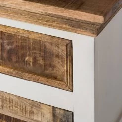 Meuble à Chaussures Newhaven 25 Meuble à Chaussures Newhaven -Mobilier Soldes schuhkommode newhaven mango teilmassiv mango weiss 5042976