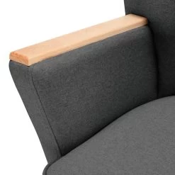 Fauteuil Bauro I -Mobilier Soldes sessel bauro i filz anthrazit 4542252