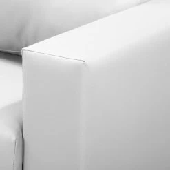 Fauteuil Bexwell I -Mobilier Soldes sofa bexwell 3 sitzer kunstleder weiss 5052332