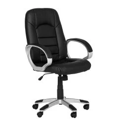 Fauteuil De Direction Steve II 14 Fauteuil De Direction Steve II -Mobilier Soldes steve ii chefsessel kunstlederbezug schwarz 1306547