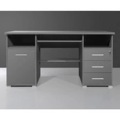 Table Pour Ordinateur Suva -Mobilier Soldes top square suva schreibtisch anthrazit m ge ati suv ant 2