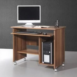 Bureau D'ordinateur Tirana -Mobilier Soldes top square tirana computertisch walnuss m ge ati tir wal 1