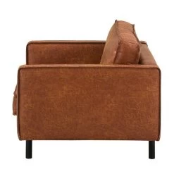 Fauteuil XL FORT DODGE -Mobilier Soldes xl sessel fort dodge antiklederlook cognac 4670052