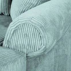 Fauteuil XXL Colares -Mobilier Soldes xxl sessel colares cord babyblau 4519044